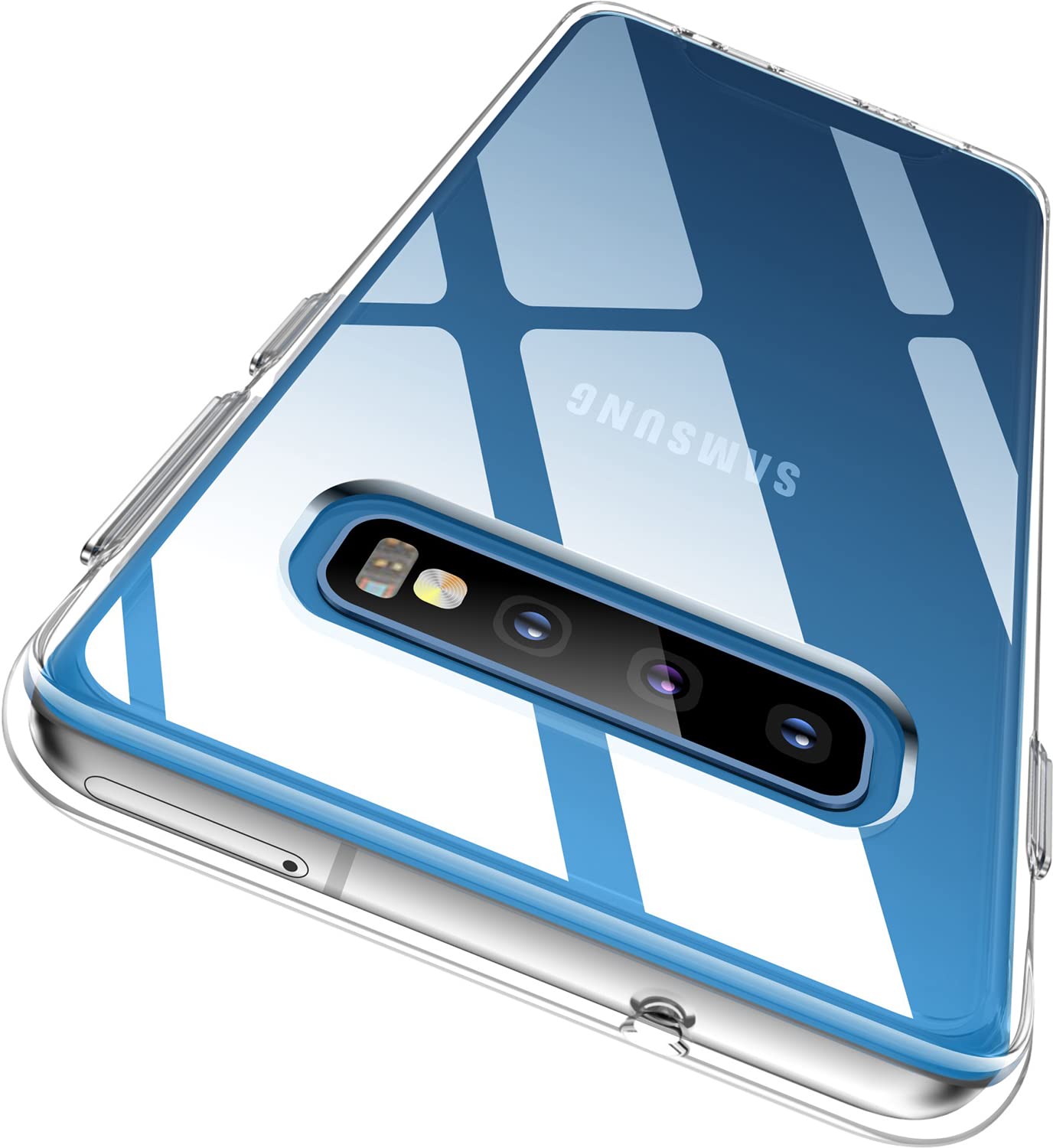 Amazon.com: Rayboen Case for Samsung Galaxy S10, Crystal Clear